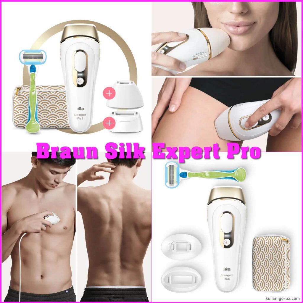 Evde lazer epilasyon aleti Braun Silk Expert Pro IPL