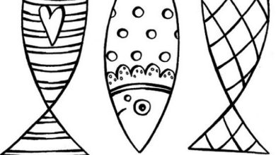 Eğlenceli ve Yaratıcı Balık Boyama Sayfası