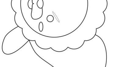 Sevimli Karikatür Aslan Boyama Sayfası