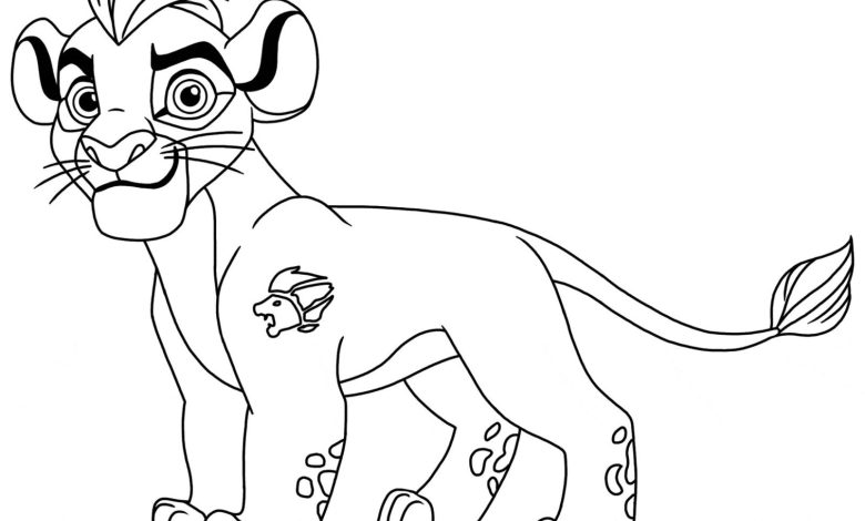 Aslan Yavrusu Boyama Sayfası - Çocuklar İçin Eğlenceli ve Eğitici Boyama