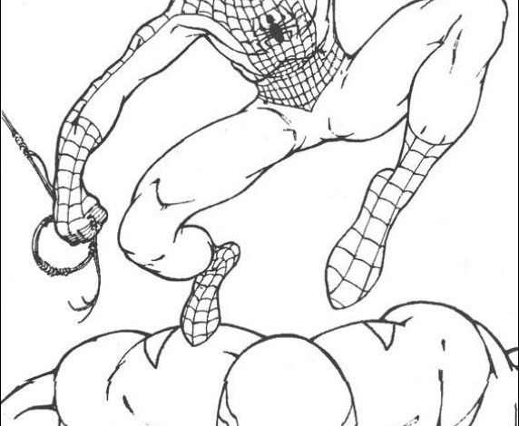 Spider-Man ve Venom Boyama Sayfası - Çocuklar İçin Eğlenceli Süper Kahraman Boyama Sayfası