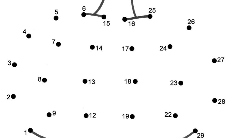 Çocuklar İçin Balkabağı Şeklinde Sayılarla Birleştirme Boyama Sayfası