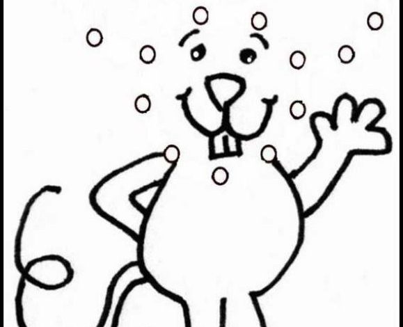 Çizgi Film Karakteriyle Eğlenceli Rakam Tamamlama Boyama Sayfası