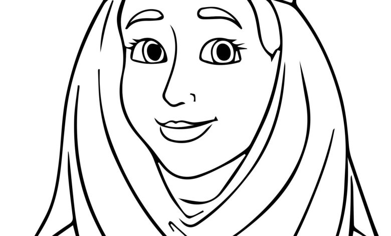 Taç Giyen Prenses Boyama Resmi