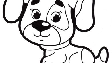 Sevimli Köpek Boyama Sayfası - Ücretsiz ve Kolay Boyama Etkinliği