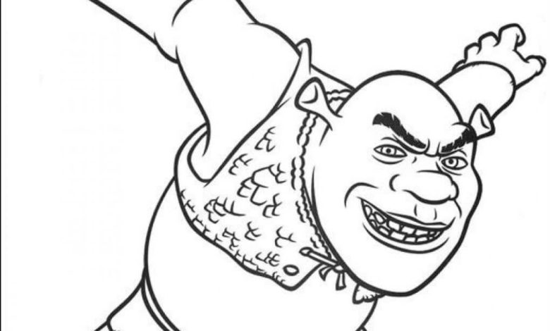 Uçan Yeşil Dev Boyama Sayfası - Çocuklar İçin Eğlenceli Çizim