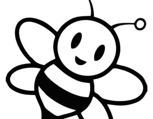 Arı Boyama Sayfası Çocuklar İçin Eğlenceli Arı Resmi