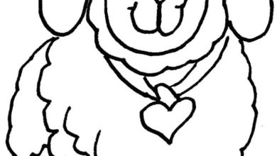 Sevimli Kuzu Boyama Sayfası - Çocuklar İçin Eğlenceli ve Öğretici Bir Faaliyet