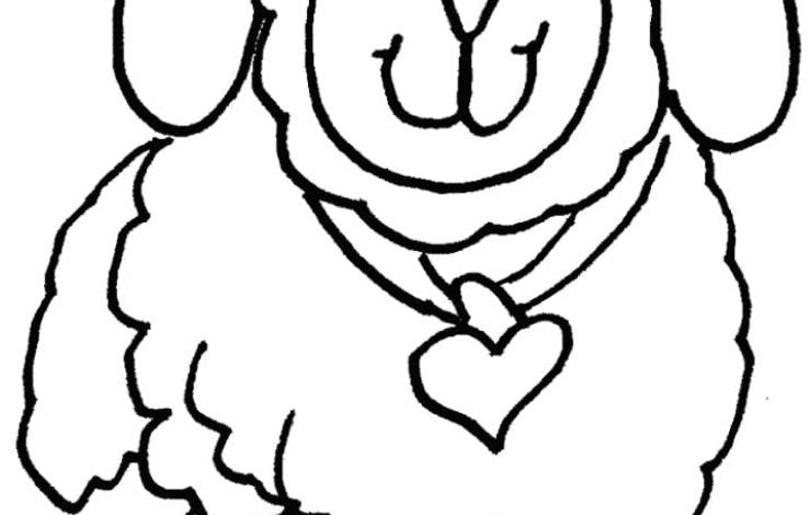 Sevimli Kuzu Boyama Sayfası - Çocuklar İçin Eğlenceli ve Öğretici Bir Faaliyet