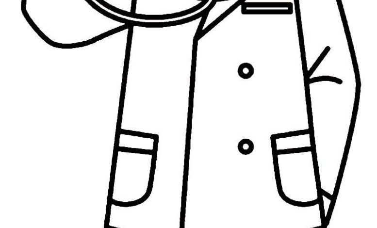 Çocuklar İçin Doktor Boyama Sayfası - Eğitici ve Eğlenceli