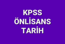 Kpss önlisans tarih
