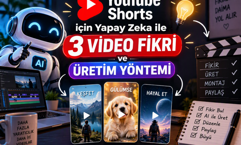 Yapay Zeka ile YouTube Shorts Fikirleri