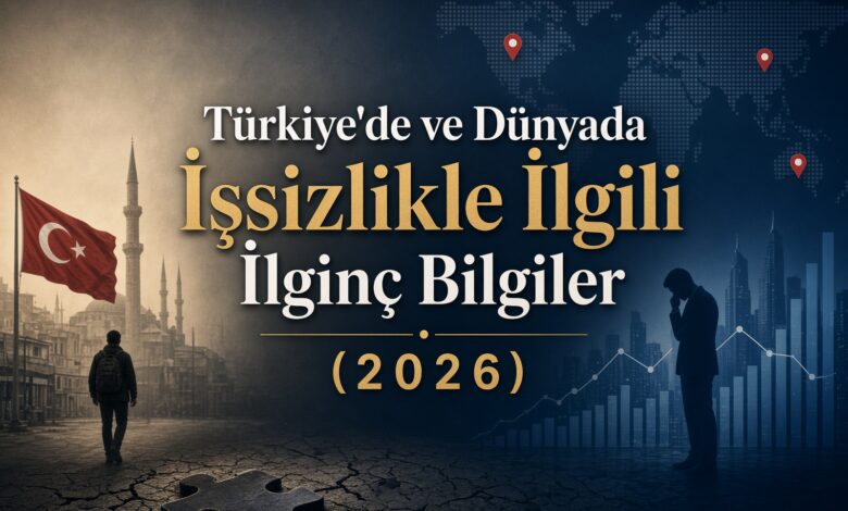 Türkiye'de ve Dünyada İşsizlikle İlgili İlginç Bilgiler (2026)